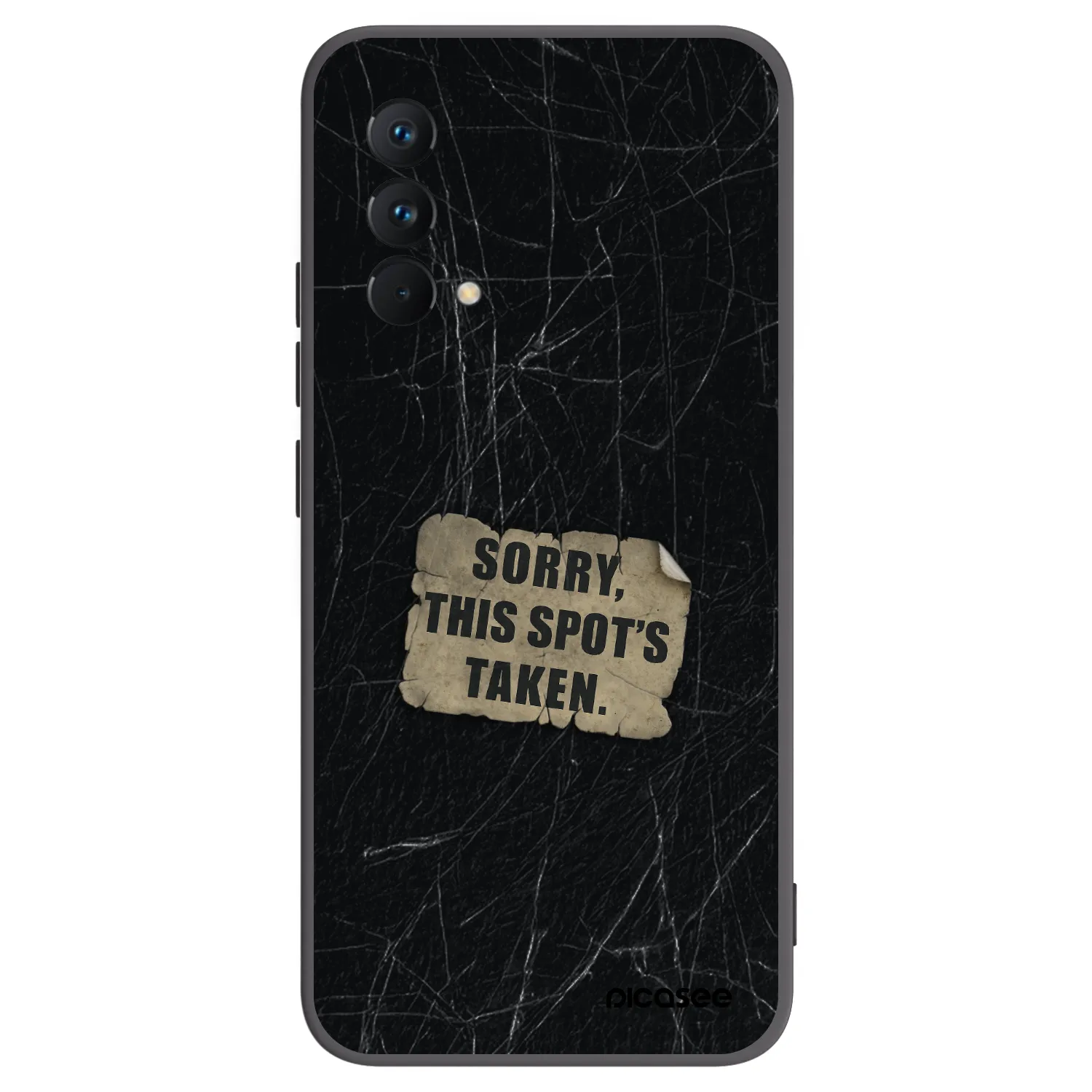 Picasee silikonski črni ovitek za Realme GT Master Edition 5G - SORRY