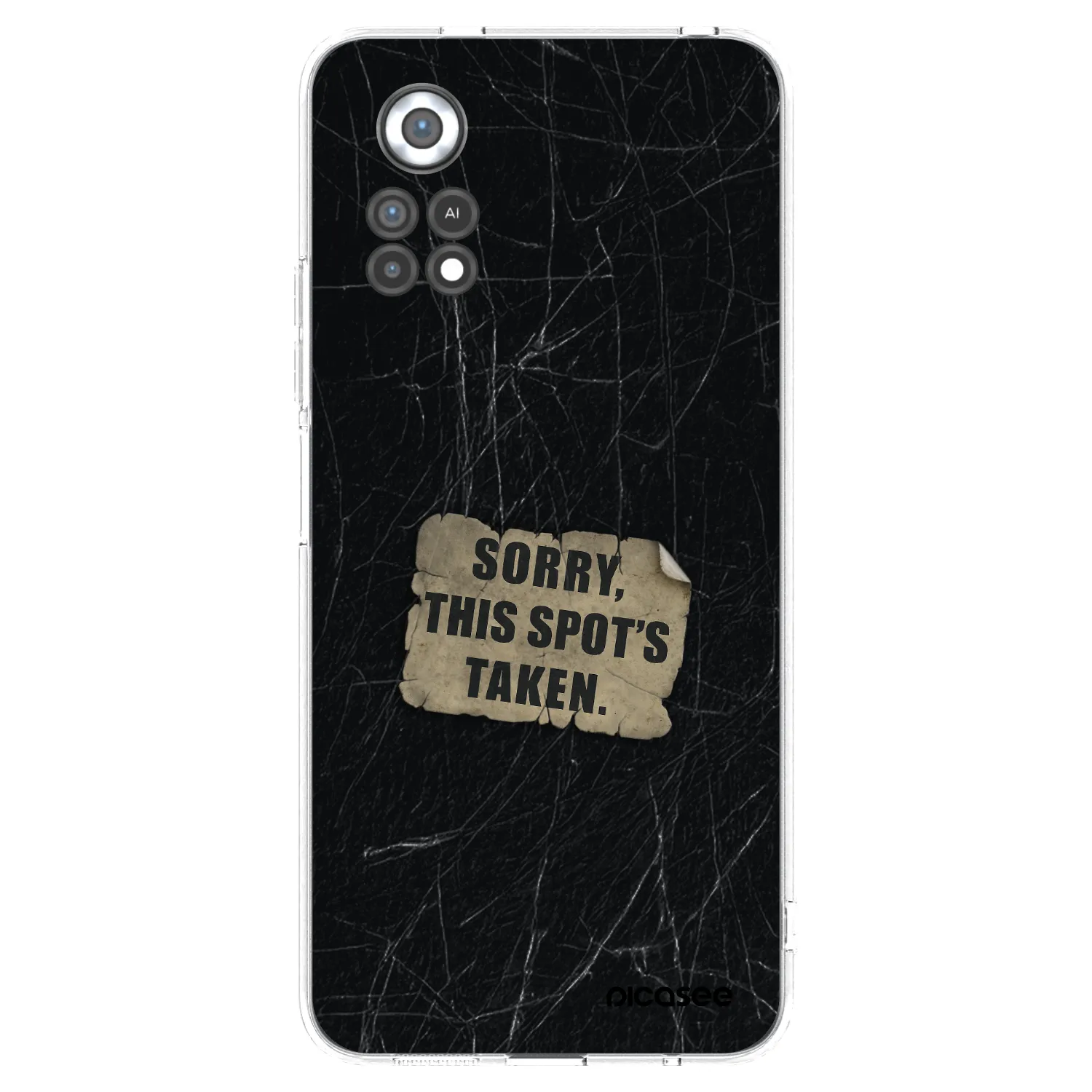 Picasee silikonski prozorni ovitek za Xiaomi Poco X4 Pro 5G - SORRY