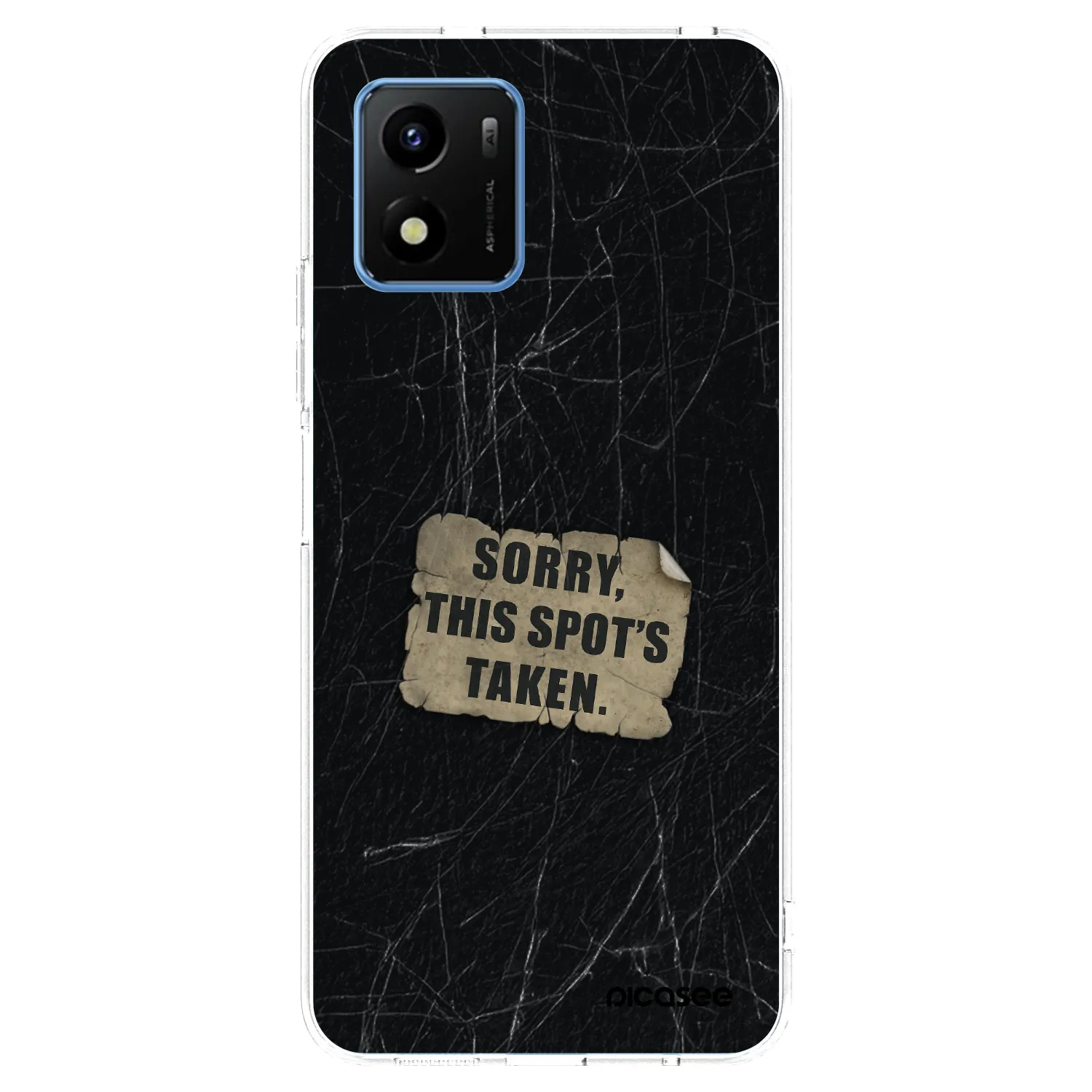 Picasee silikonski prozorni ovitek za Vivo Y01 - SORRY