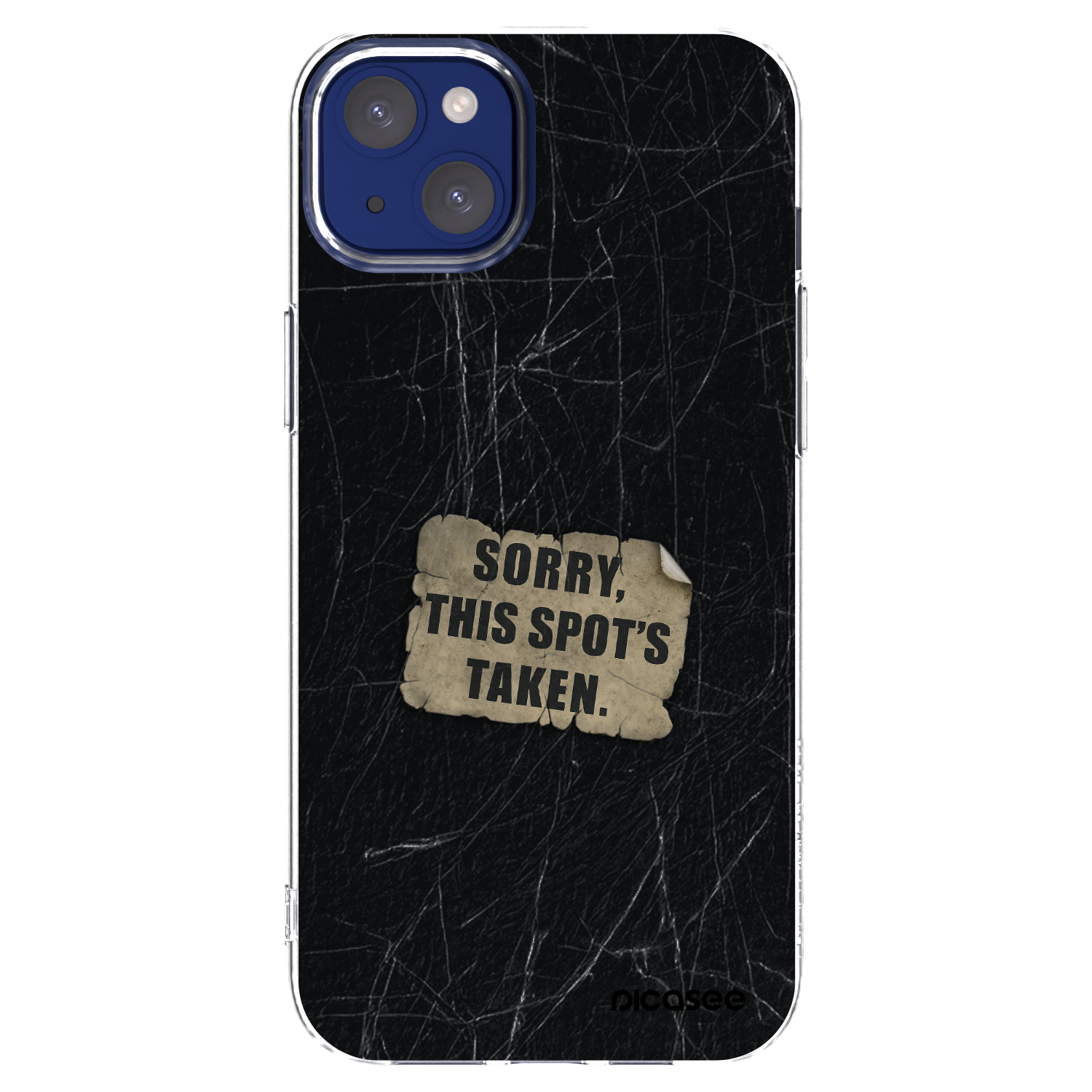 Picasee silikonski prozorni ovitek za Apple iPhone 14 Plus - SORRY