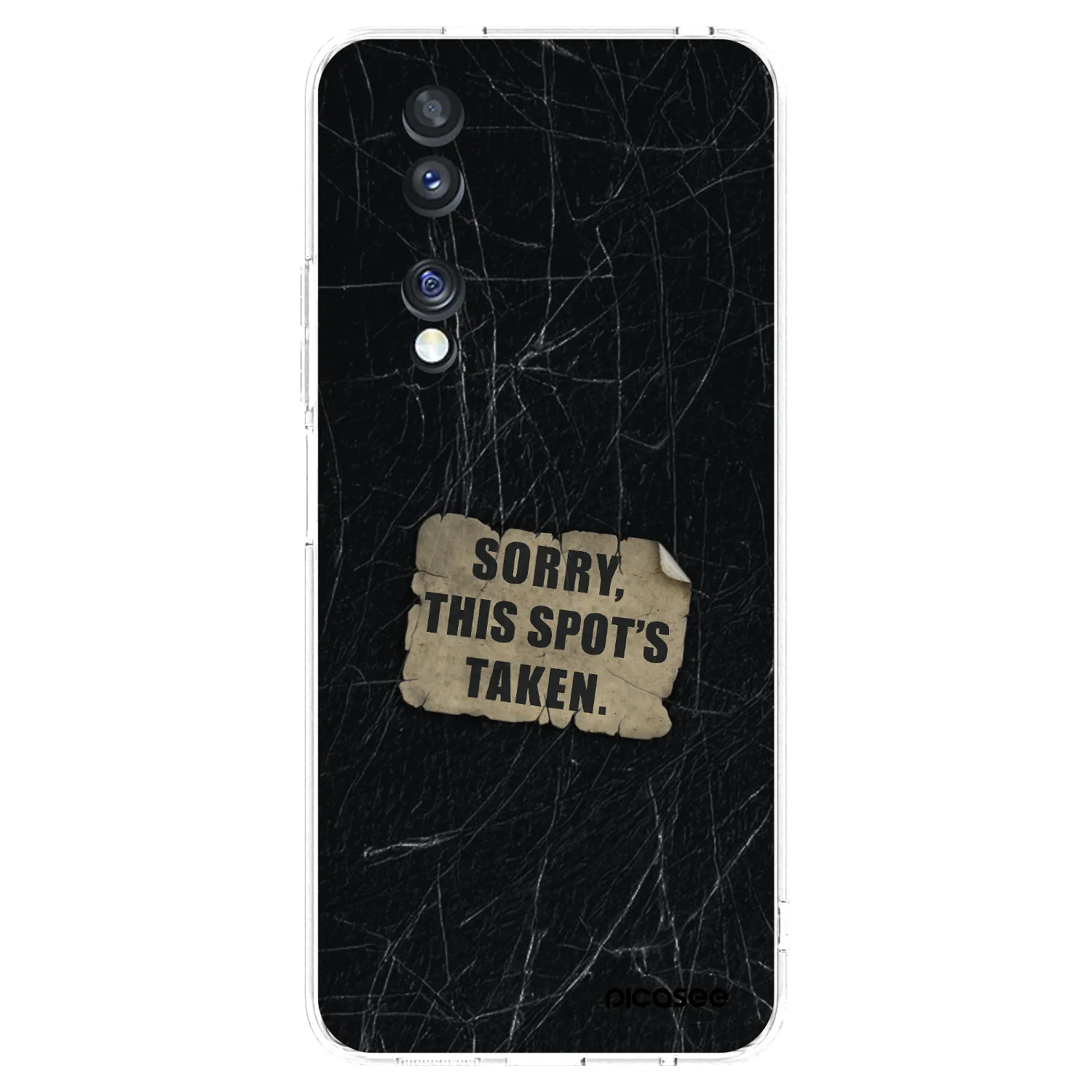 Picasee silikonski prozorni ovitek za Honor 70 - SORRY