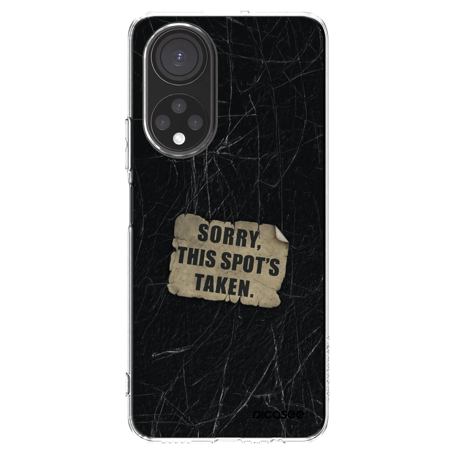 Picasee silikonski prozorni ovitek za Honor X7 - SORRY
