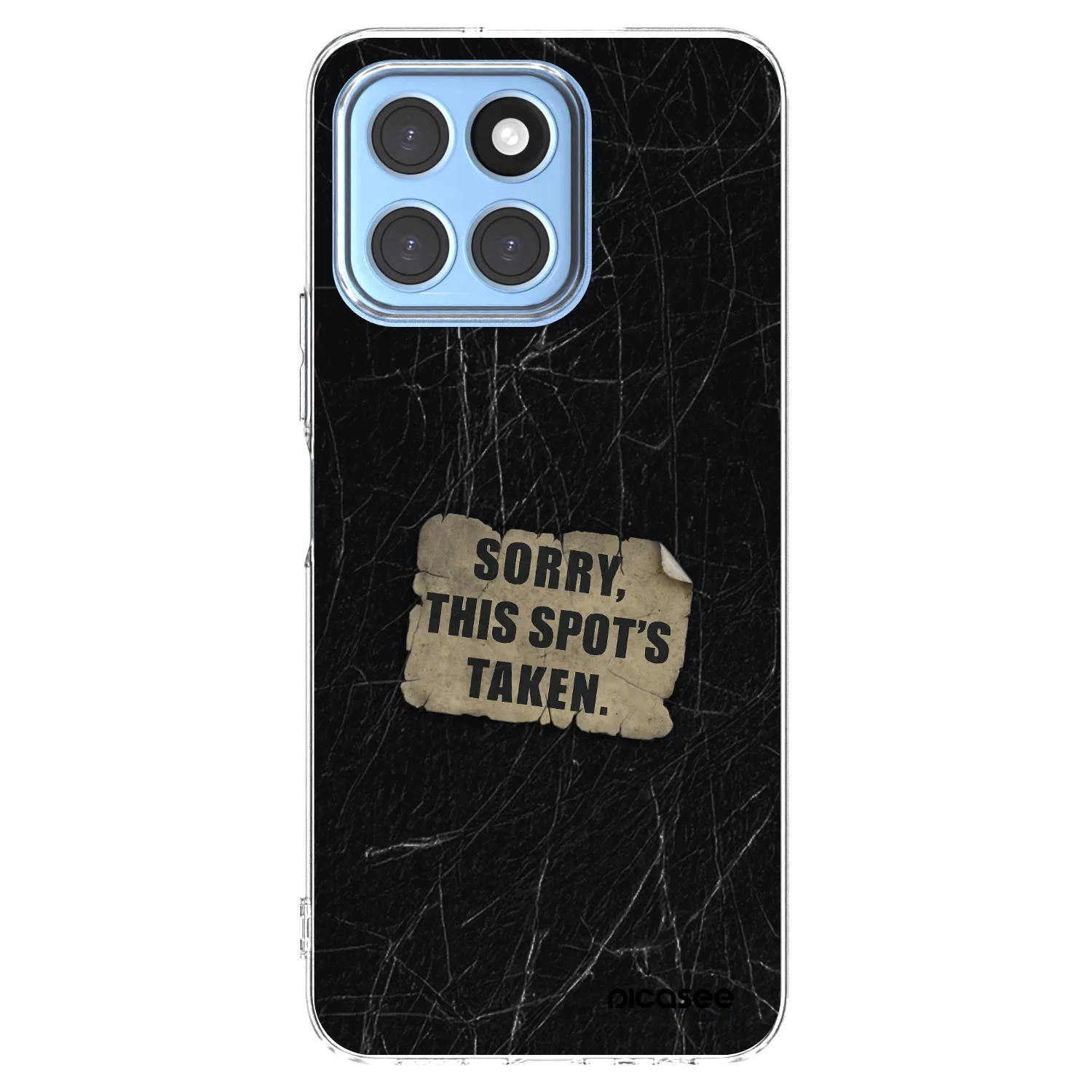 Picasee silikonski prozorni ovitek za Honor X8 5G - SORRY