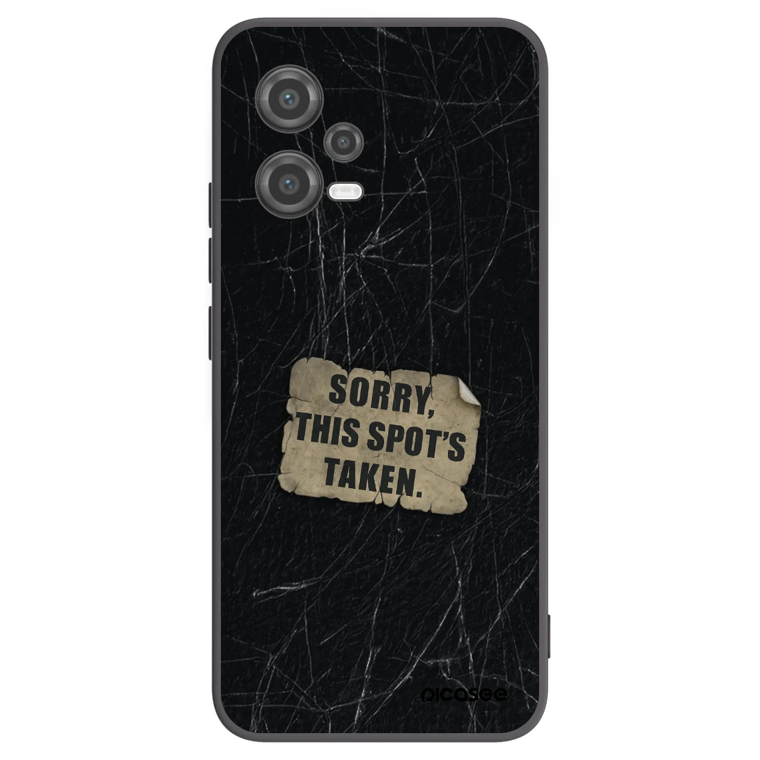 Picasee silikonski črni ovitek za Xiaomi Poco X5 - SORRY