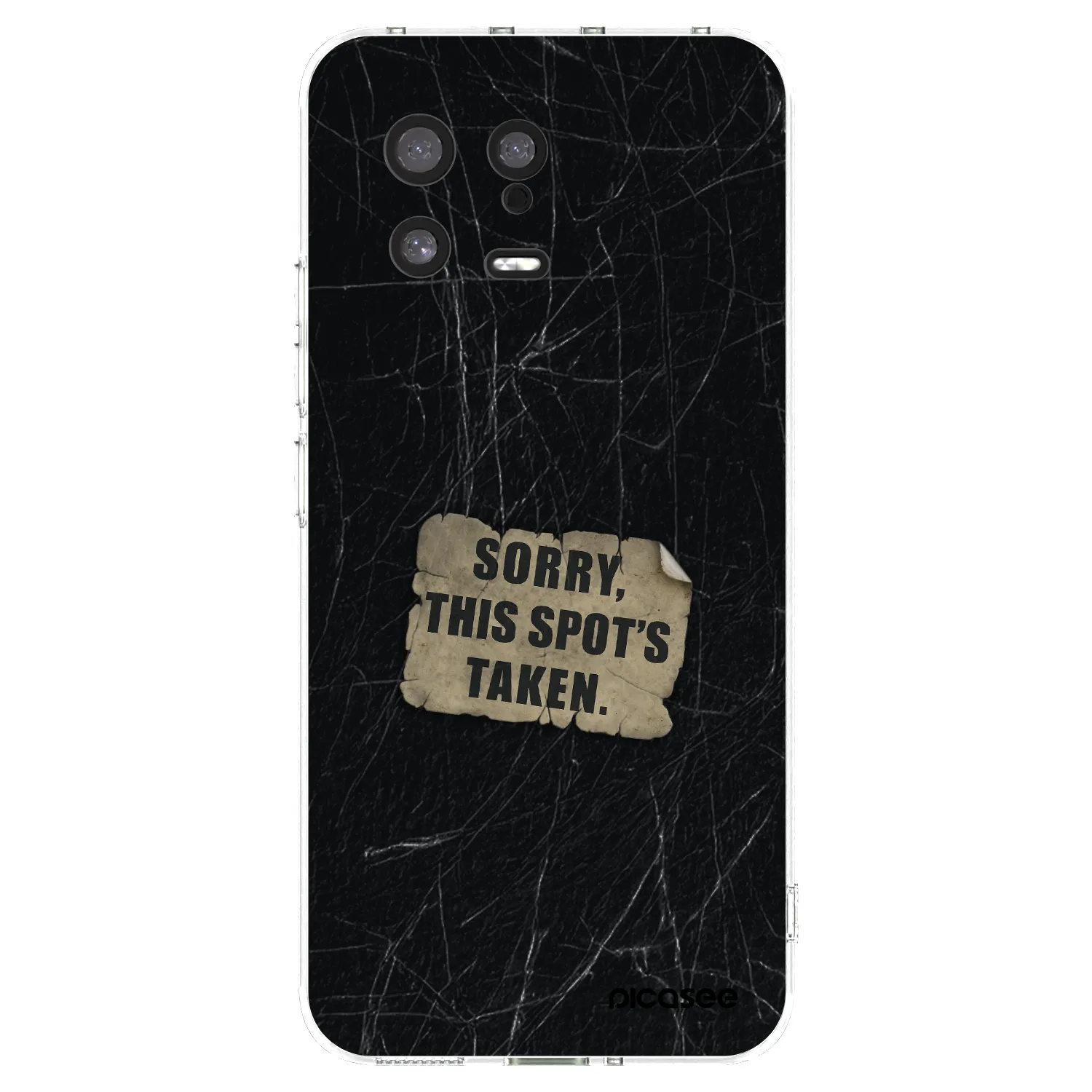 Picasee silikonski prozorni ovitek za Xiaomi 13 - SORRY