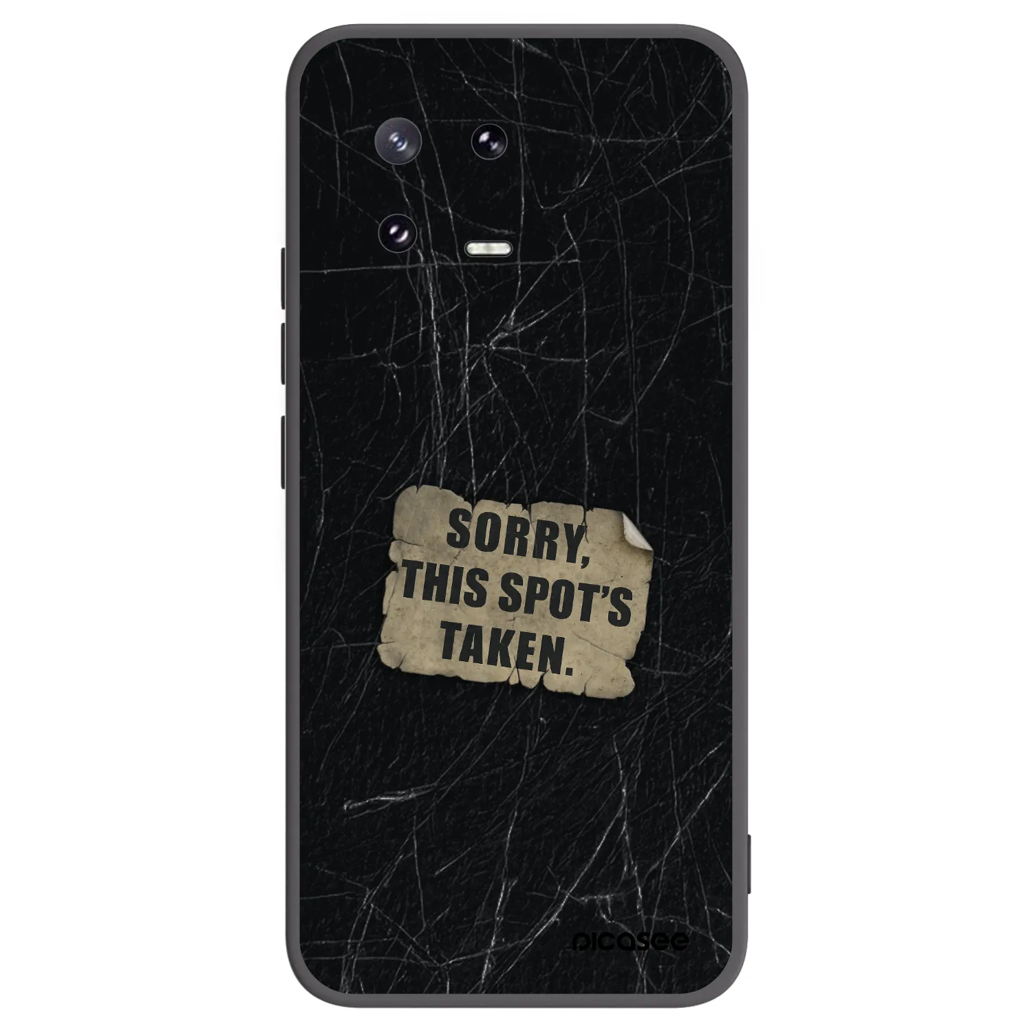 Picasee silikonski črni ovitek za Xiaomi 13 Pro - SORRY