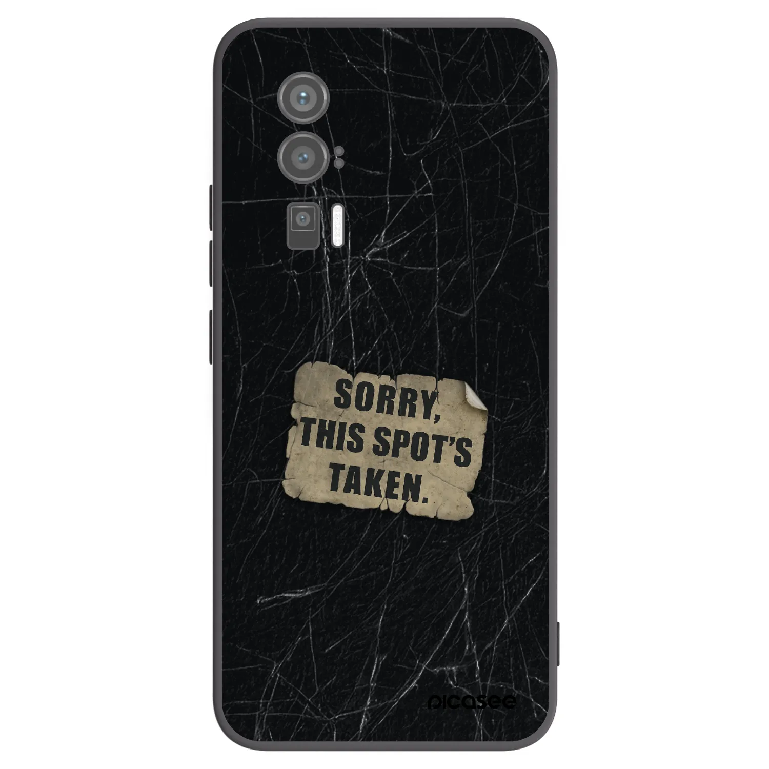 Picasee silikonski črni ovitek za Xiaomi Poco F5 Pro 5G - SORRY