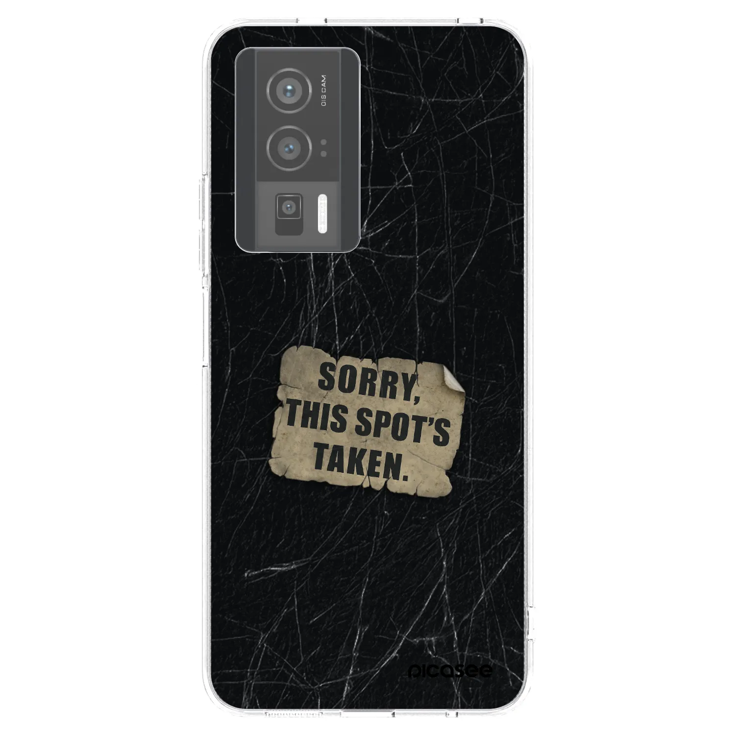 Picasee silikonski prozorni ovitek za Xiaomi Poco F5 Pro 5G - SORRY