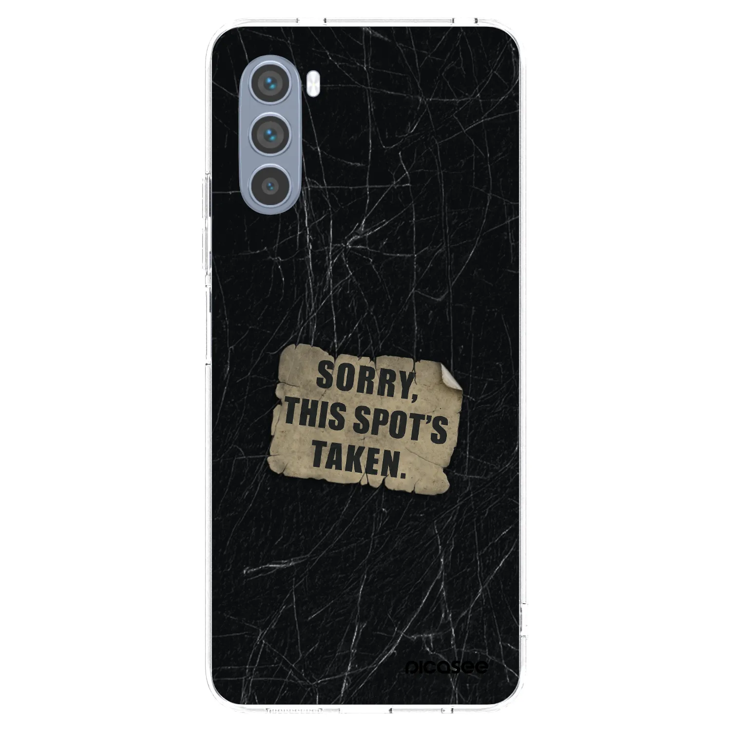 Picasee silikonski prozorni ovitek za Motorola Moto G62 - SORRY