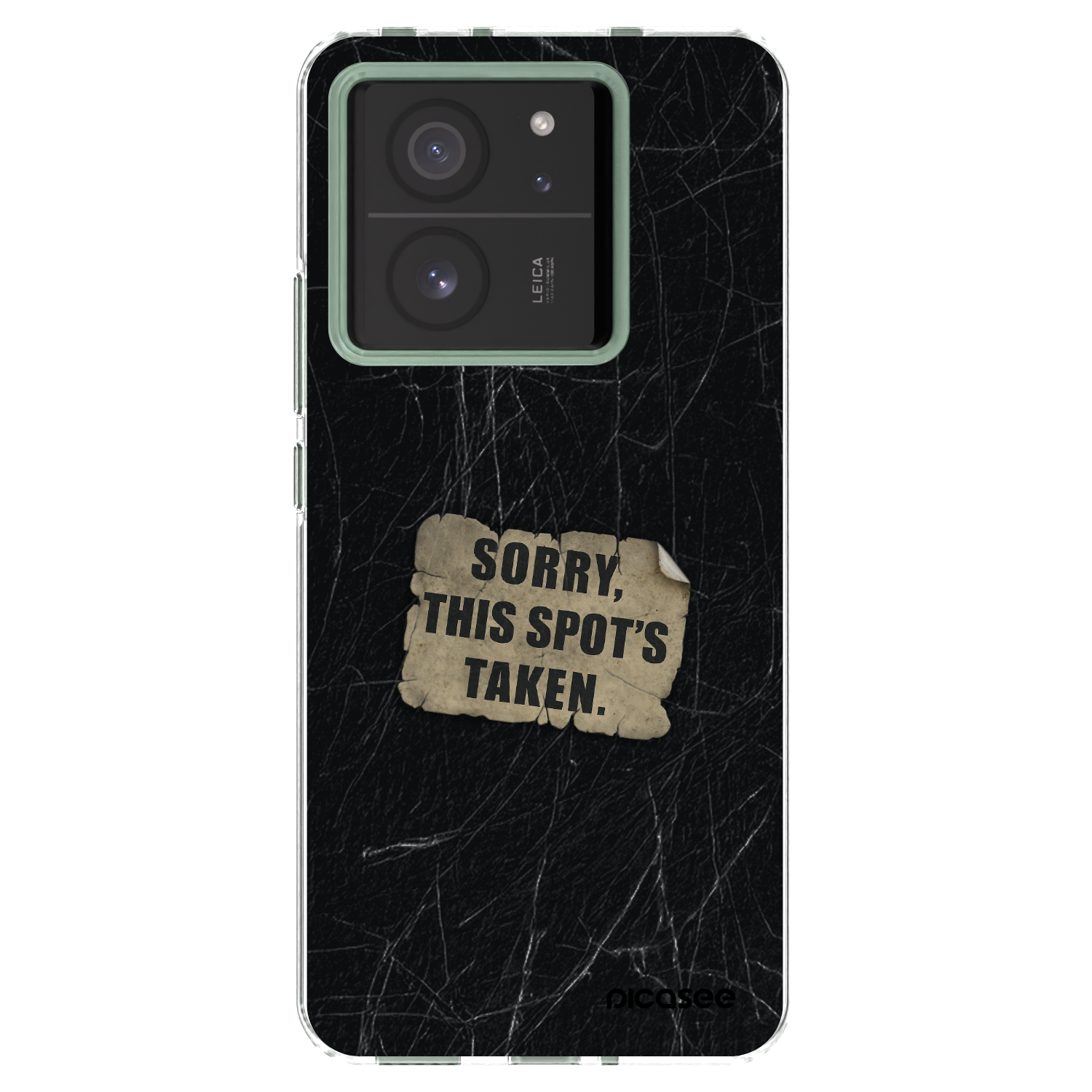 Picasee silikonski prozorni ovitek za Xiaomi 13T - SORRY