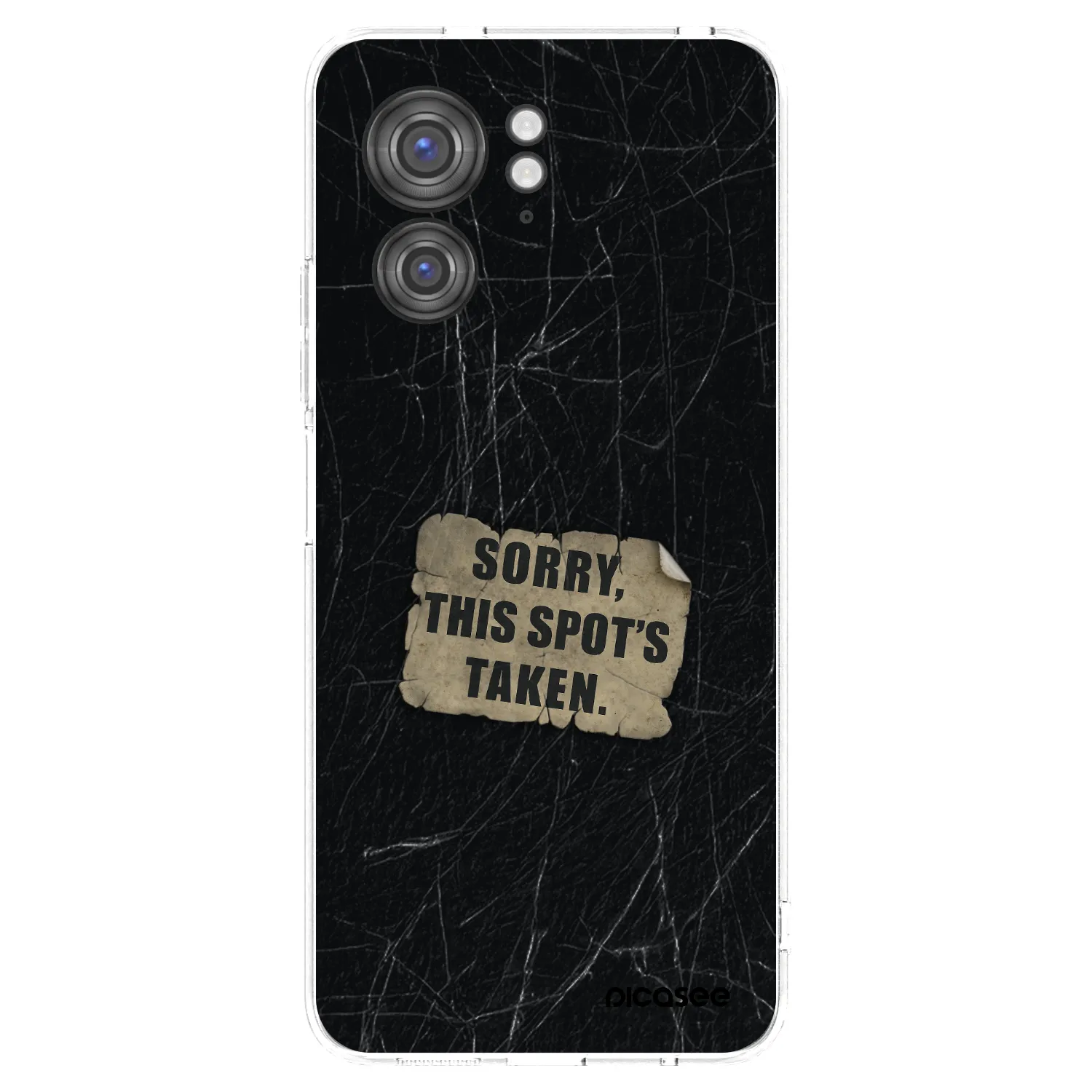 Picasee silikonski prozorni ovitek za Motorola Edge 40 - SORRY