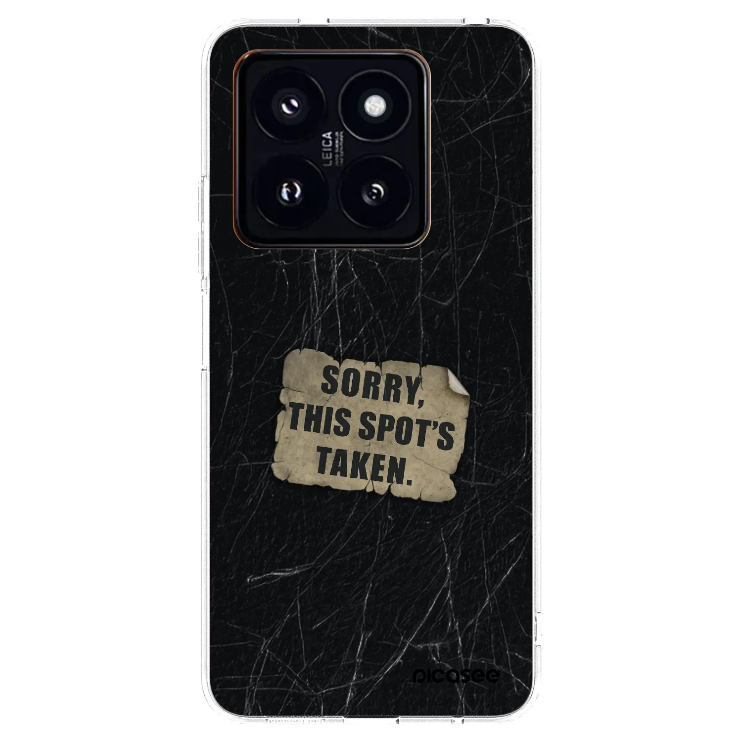 Picasee silikonski prozorni ovitek za Xiaomi 14 Pro - SORRY