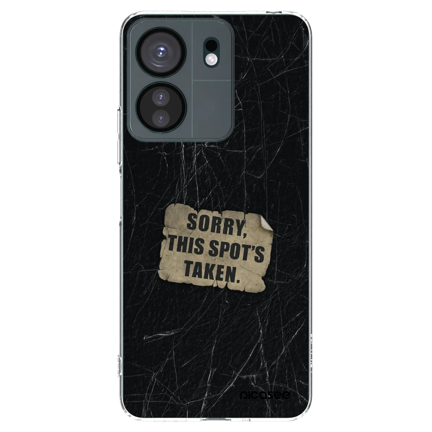 Picasee silikonski prozorni ovitek za Xiaomi Redmi 13C 4G - SORRY