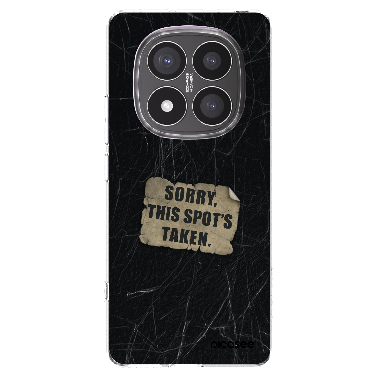 Picasee silikonski prozorni ovitek za Xiaomi Redmi Note 14 Pro+ 5G - SORRY