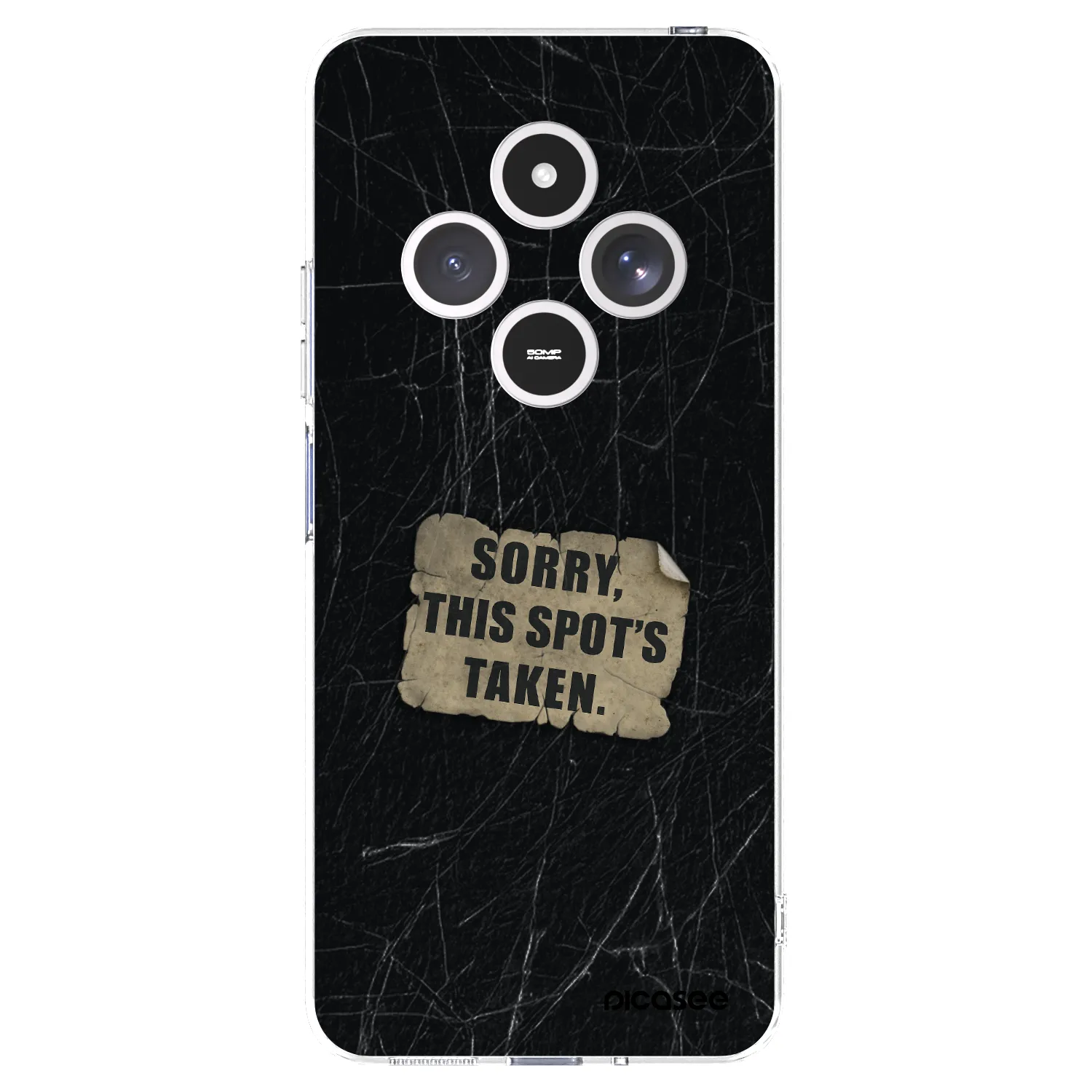 Picasee silikonski prozorni ovitek za Xiaomi Redmi 14C - SORRY