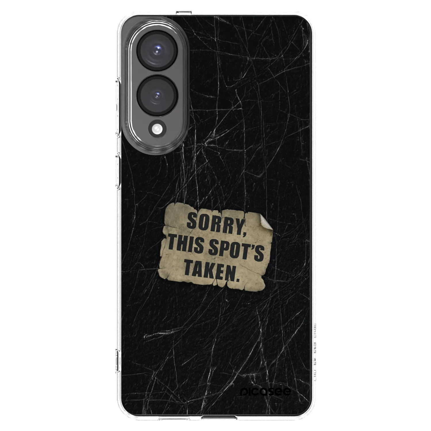 Picasee silikonski prozorni ovitek za Samsung Galaxy S25 Edge 5G - SORRY