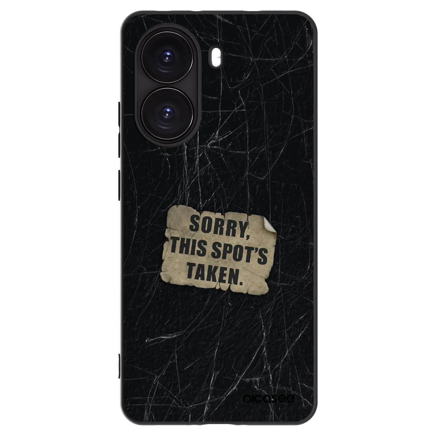 Picasee silikonski črni ovitek za Xiaomi Poco X7 Pro 5G - SORRY