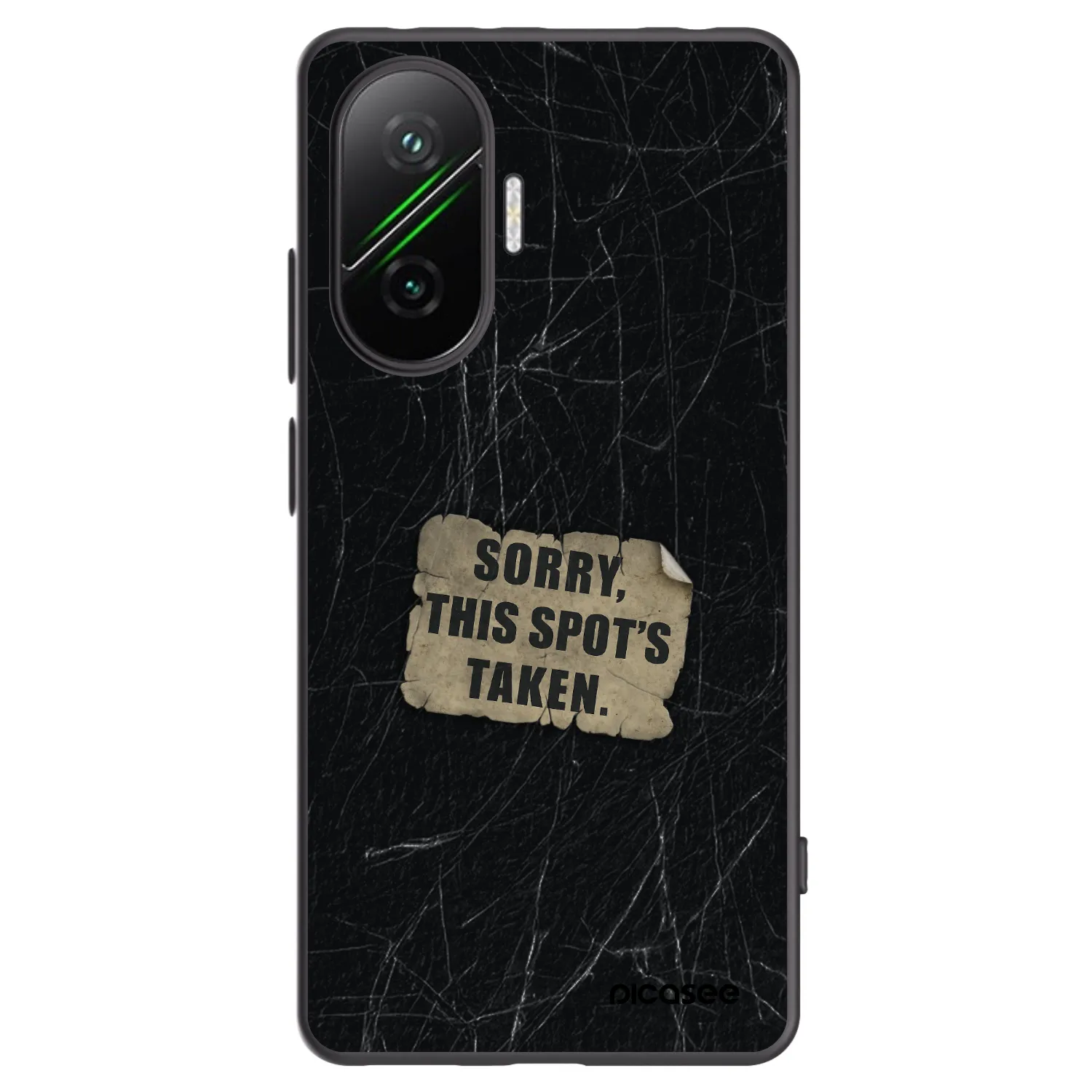 Picasee silikonski črni ovitek za Xiaomi Poco F7 Pro 5G - SORRY