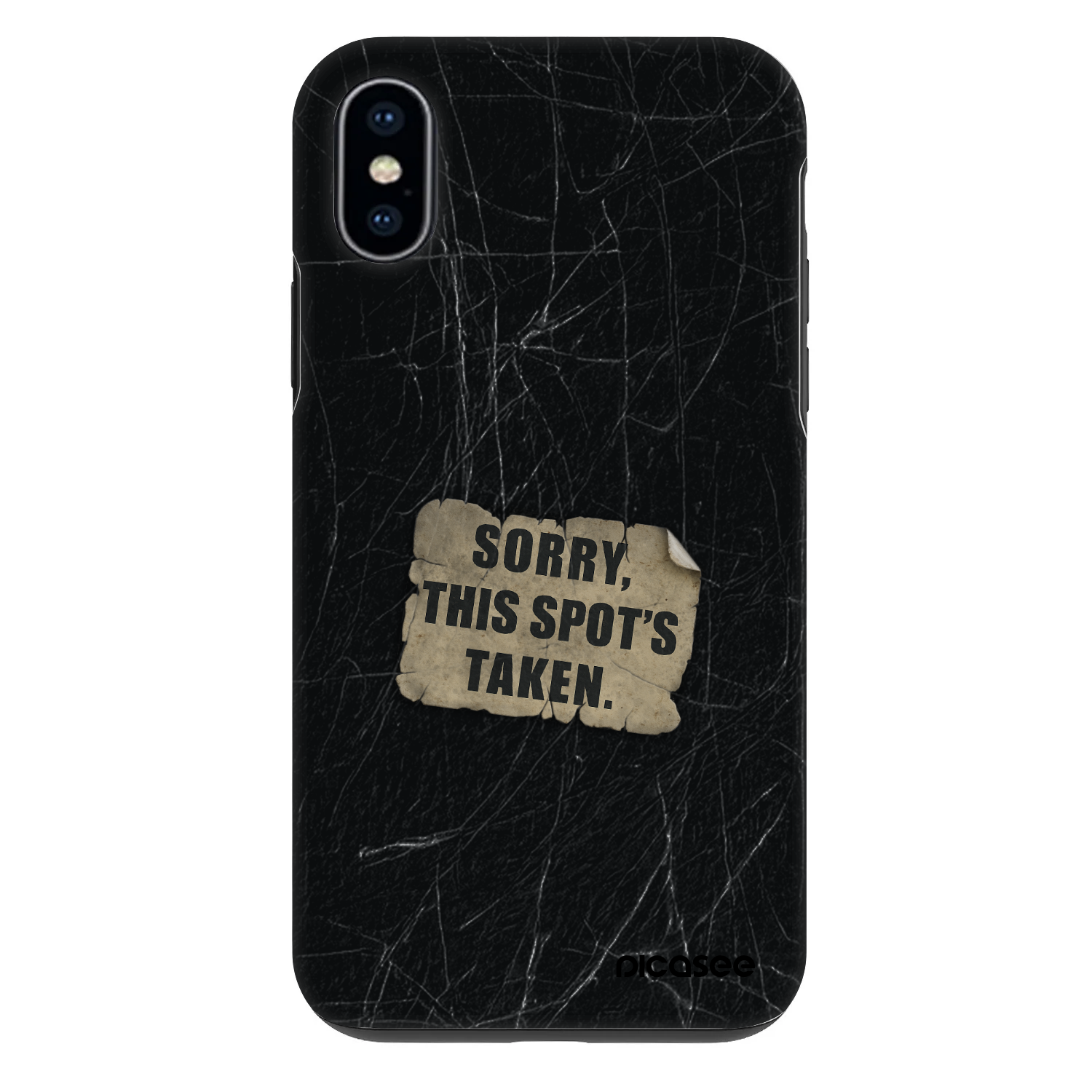 Picasee Fashion Case za Apple iPhone X/XS - SORRY