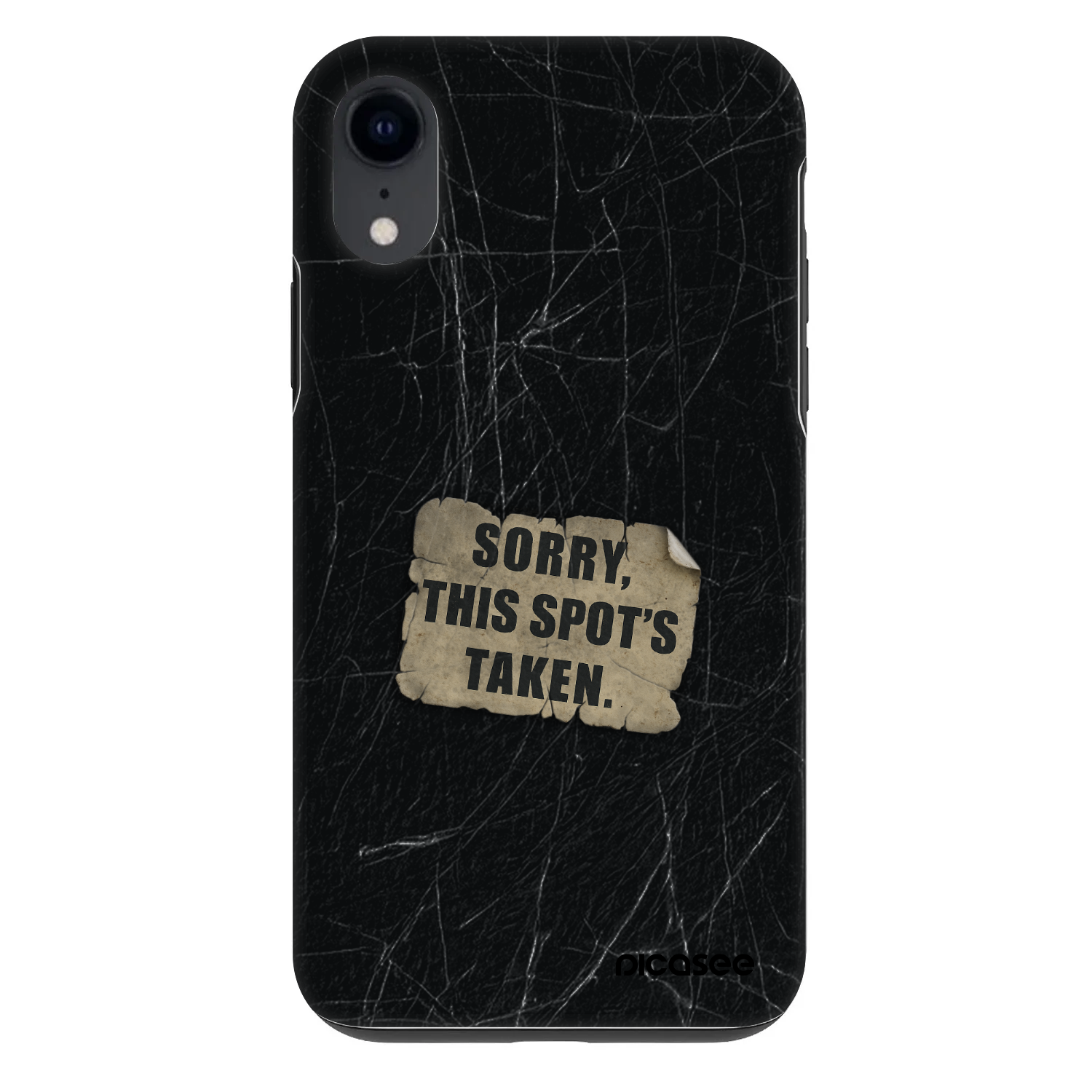Picasee Fashion Case za Apple iPhone XR - SORRY