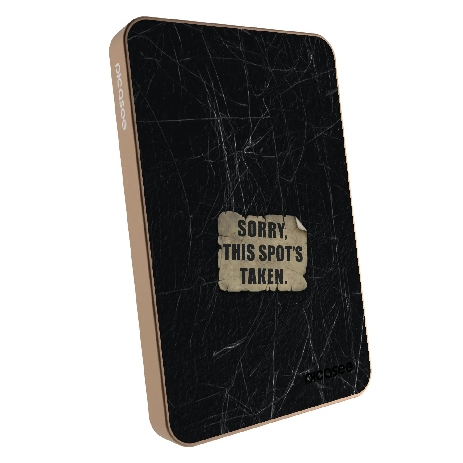 Picasee Prenosna baterija z MagSafe 5 000 mAh Zlati - SORRY