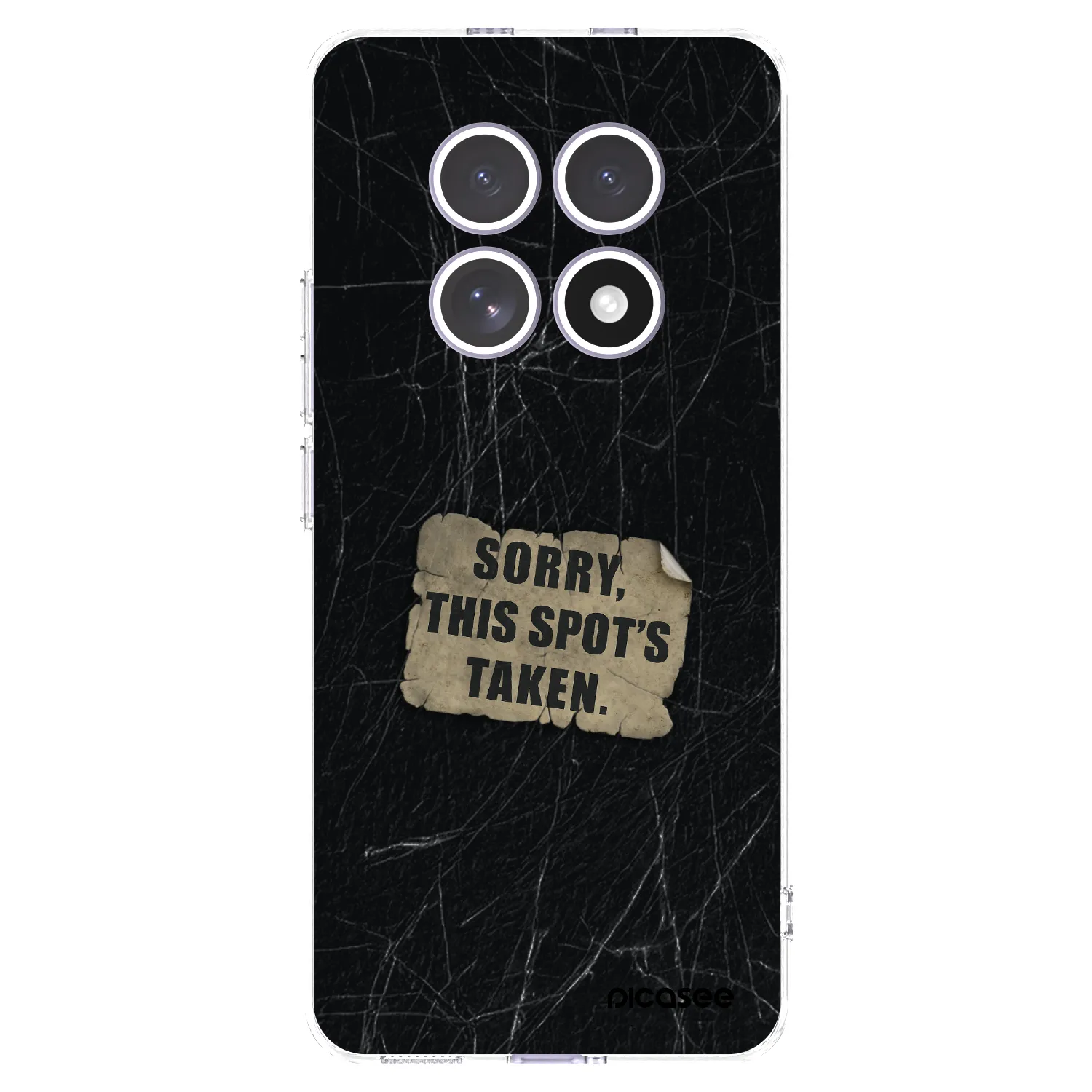 Picasee silikonski prozorni ovitek za Xiaomi Redmi Note 15 - SORRY
