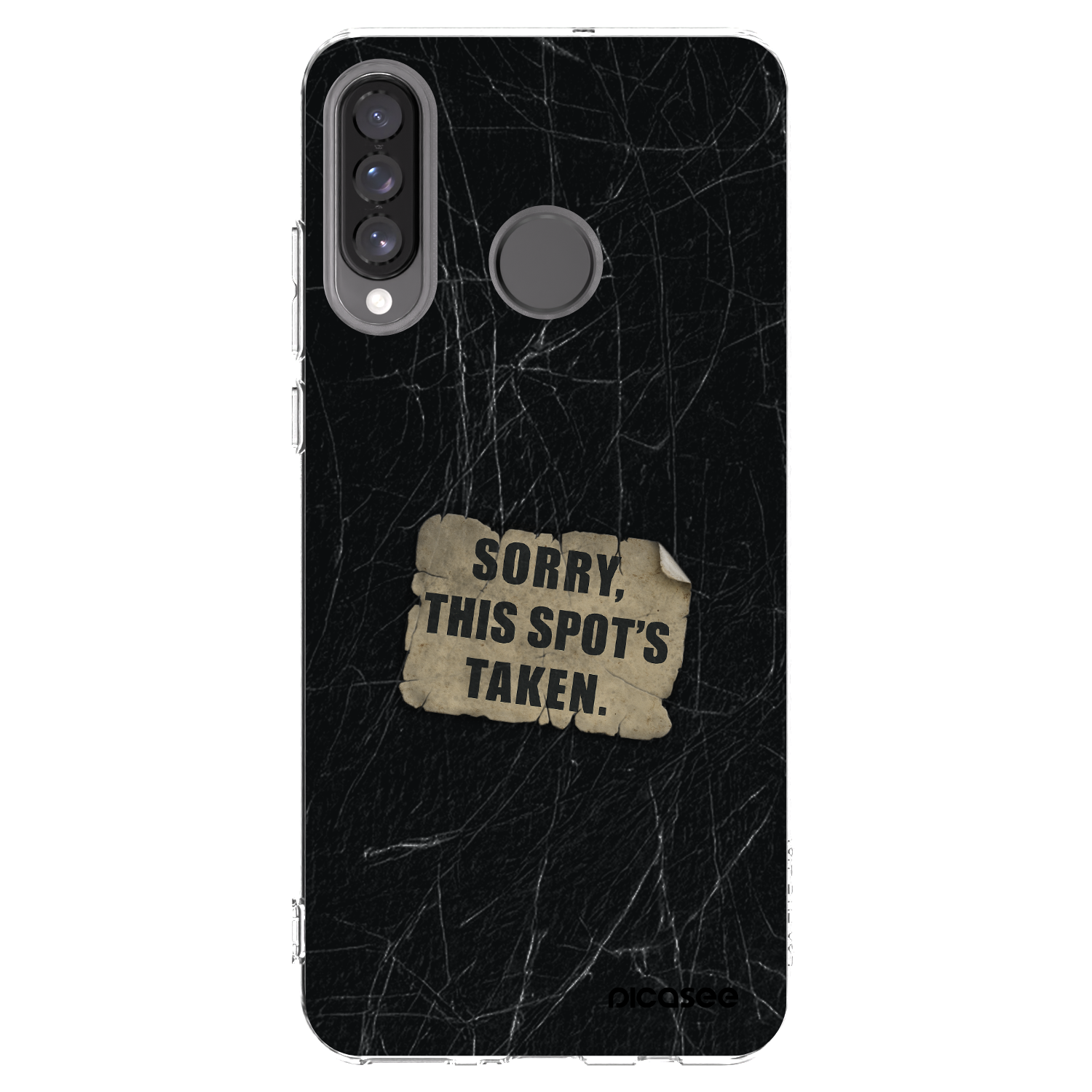 Picasee silikonski prozorni ovitek za Huawei P30 Lite - SORRY