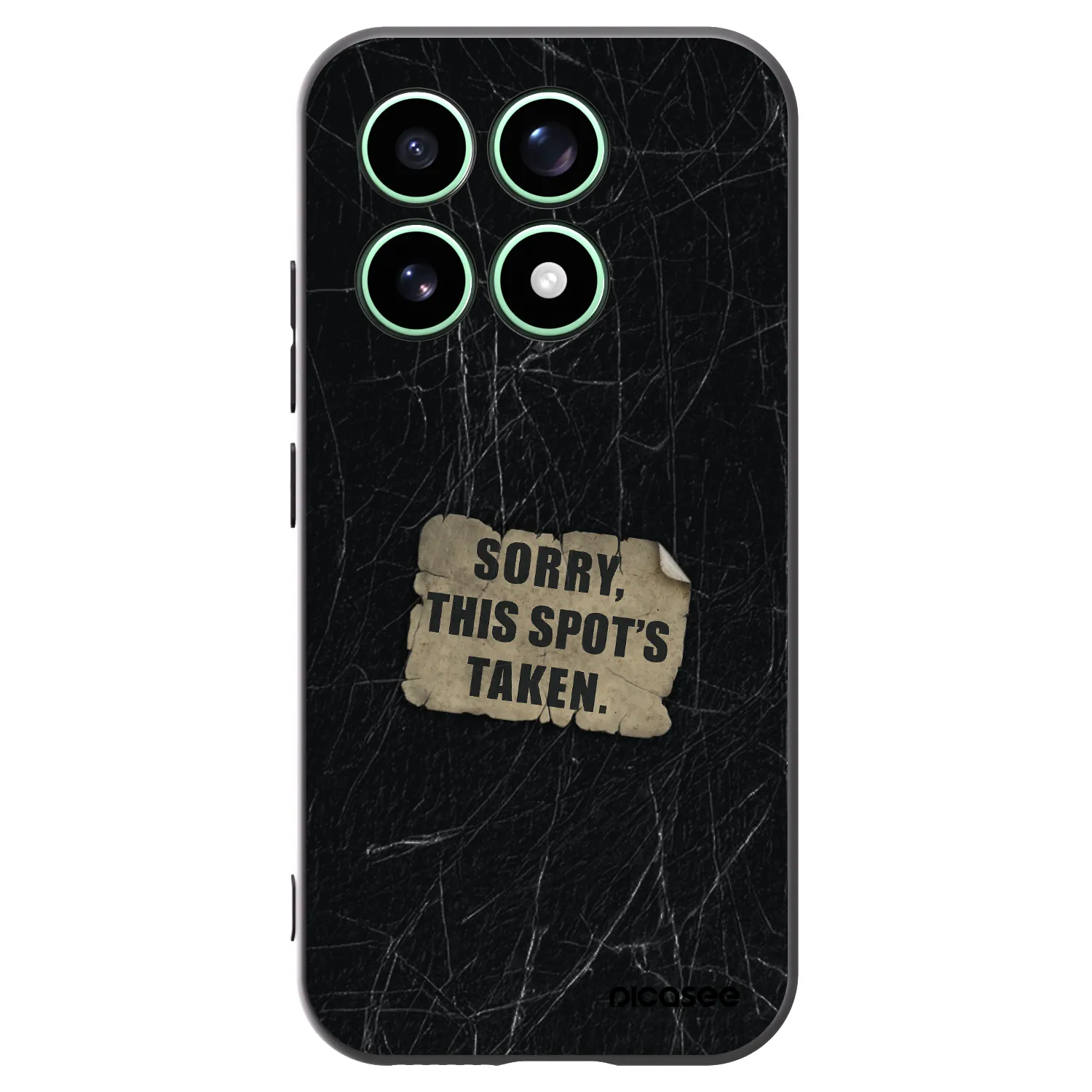 Picasee silikonski črni ovitek za Xiaomi 17 - SORRY