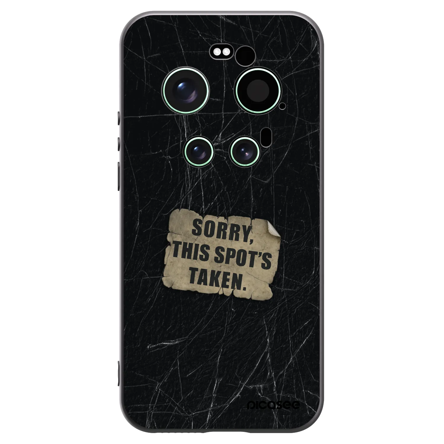 Picasee silikonski črni ovitek za Xiaomi 17 Ultra - SORRY