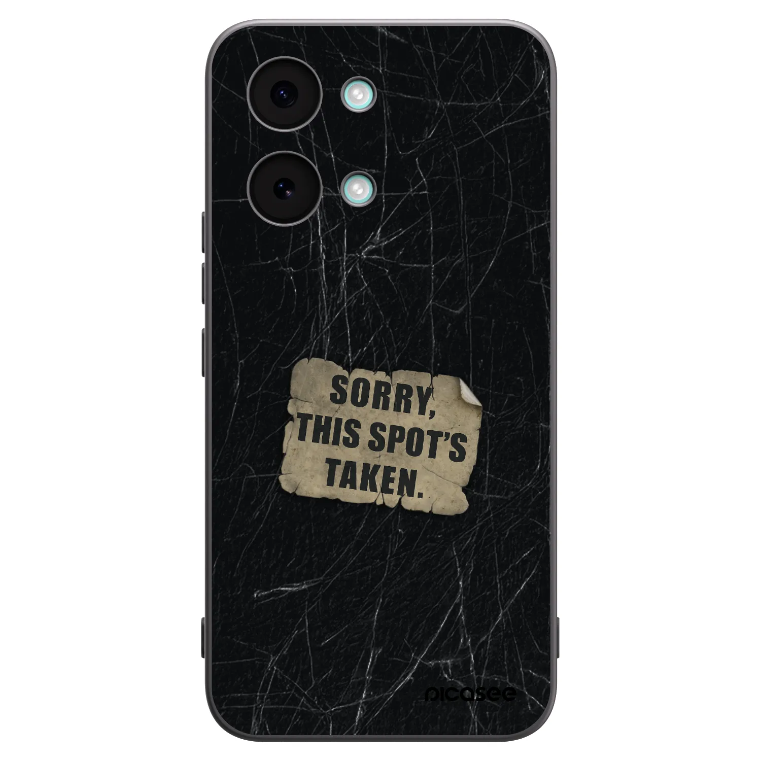Picasee silikonski črni ovitek za Xiaomi Poco X8 Pro Max - SORRY