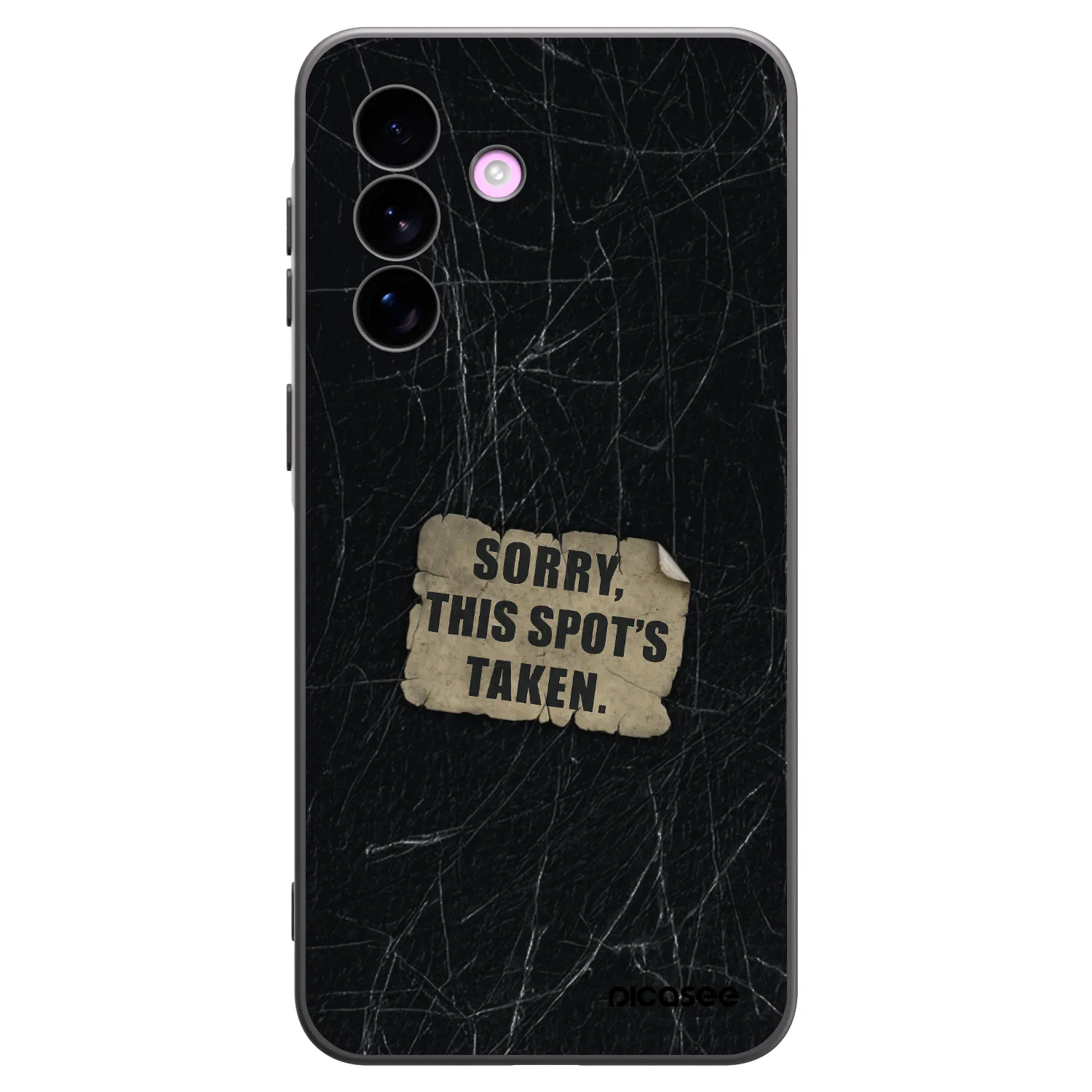 Picasee silikonski črni ovitek za Samsung Galaxy A57 5G - SORRY