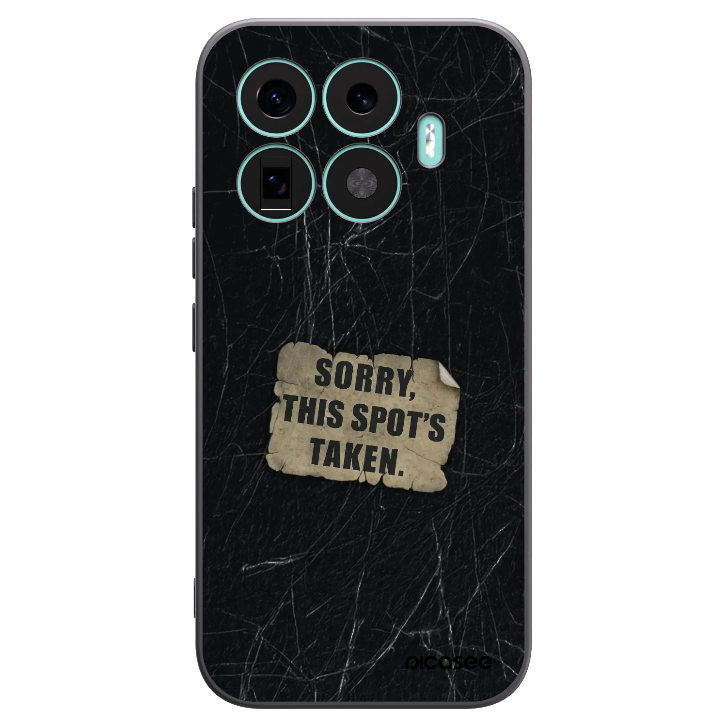 Picasee silikonski črni ovitek za Xiaomi 17T - SORRY
