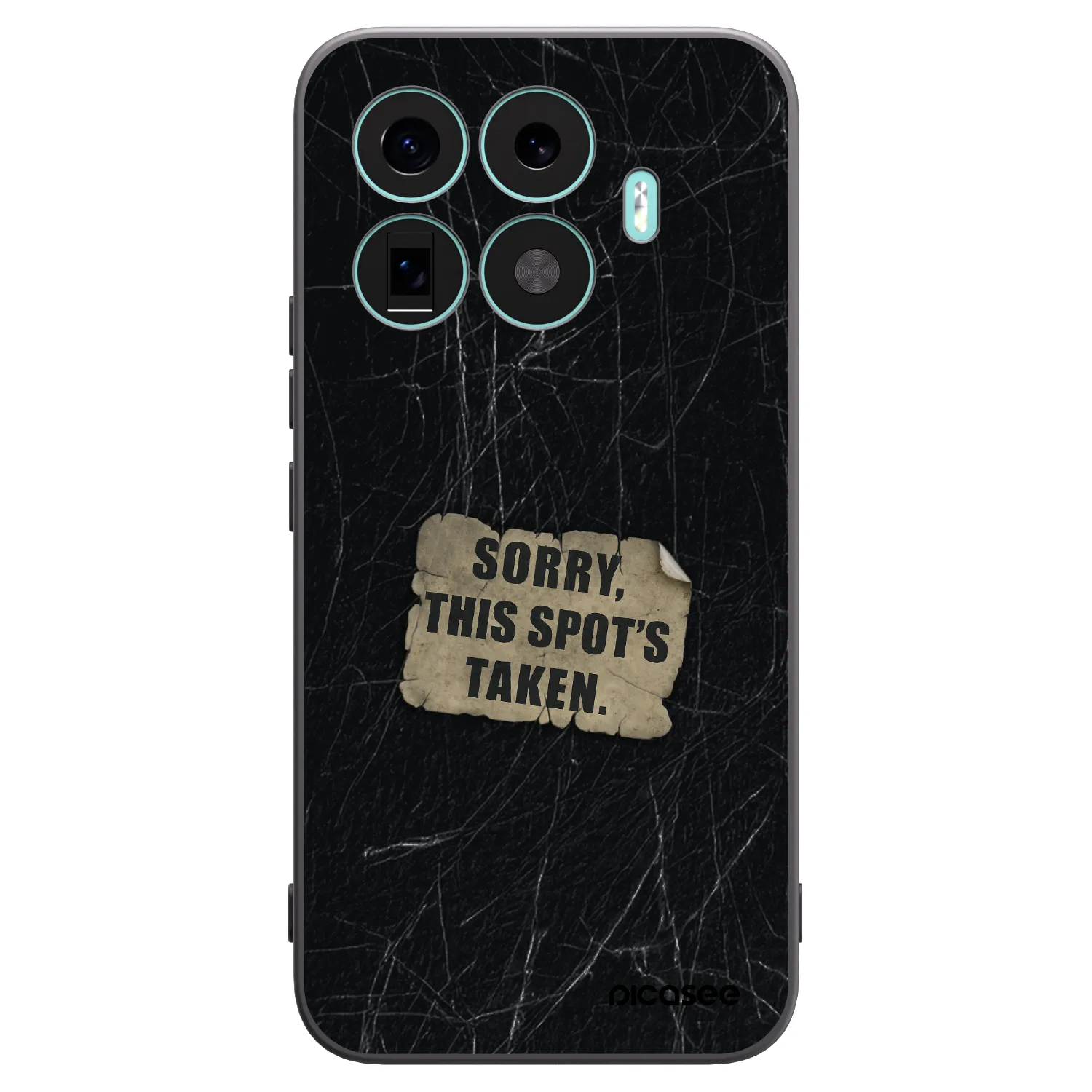 Picasee silikonski črni ovitek za Xiaomi 17T Pro - SORRY