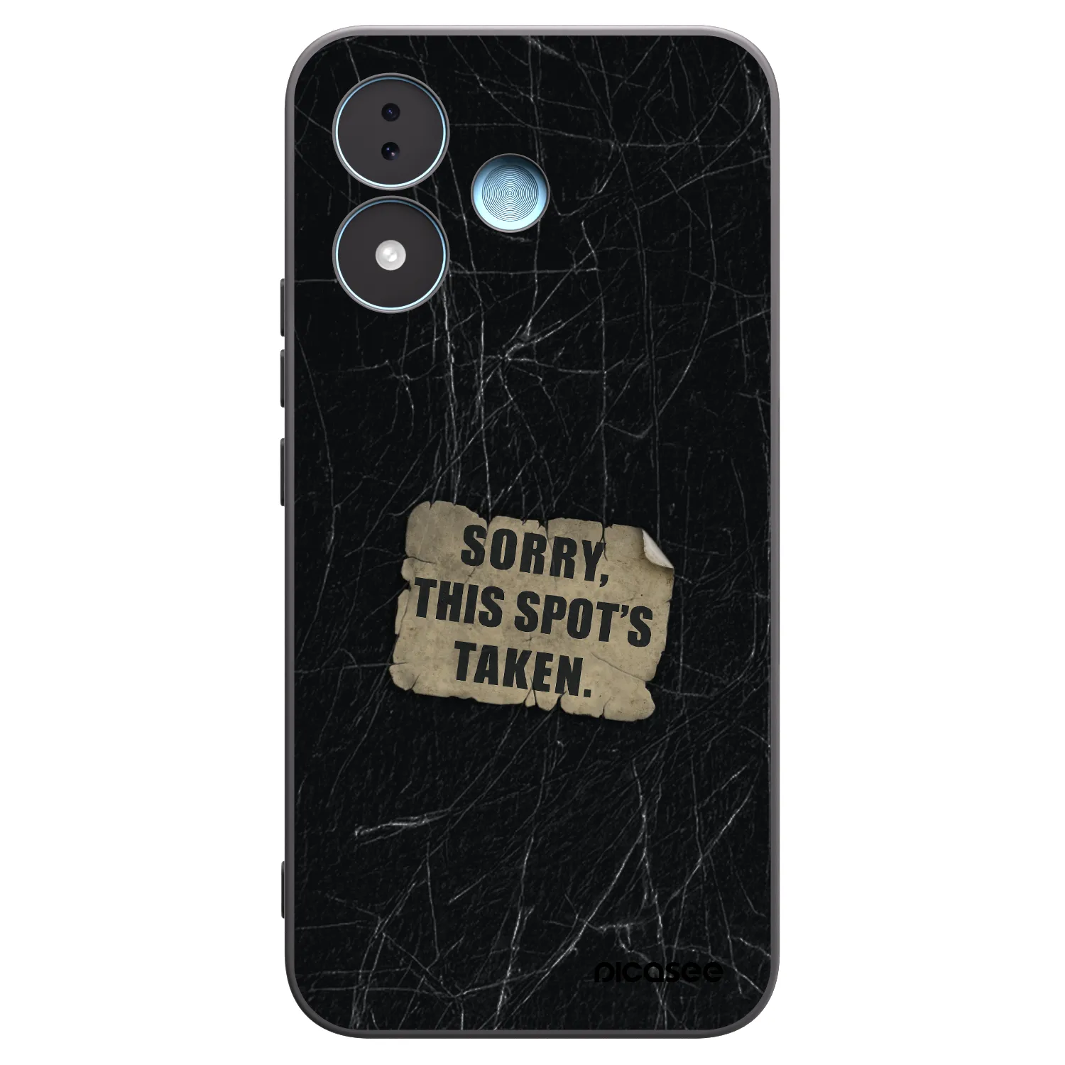 Picasee silikonski črni ovitek za Xiaomi Redmi Note 17 5G - SORRY