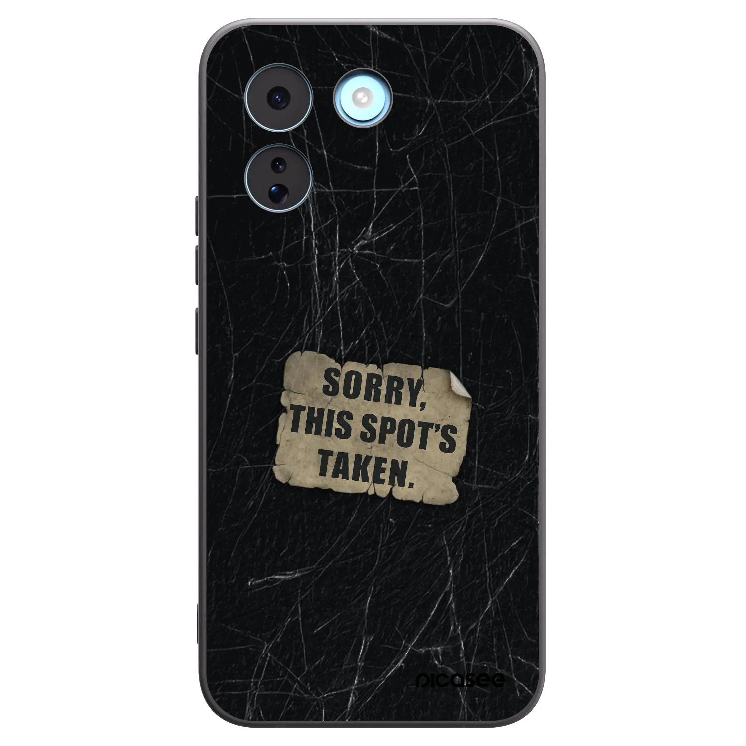 Picasee silikonski črni ovitek za Xiaomi Redmi Note 17 Pro MAX 5G - SORRY