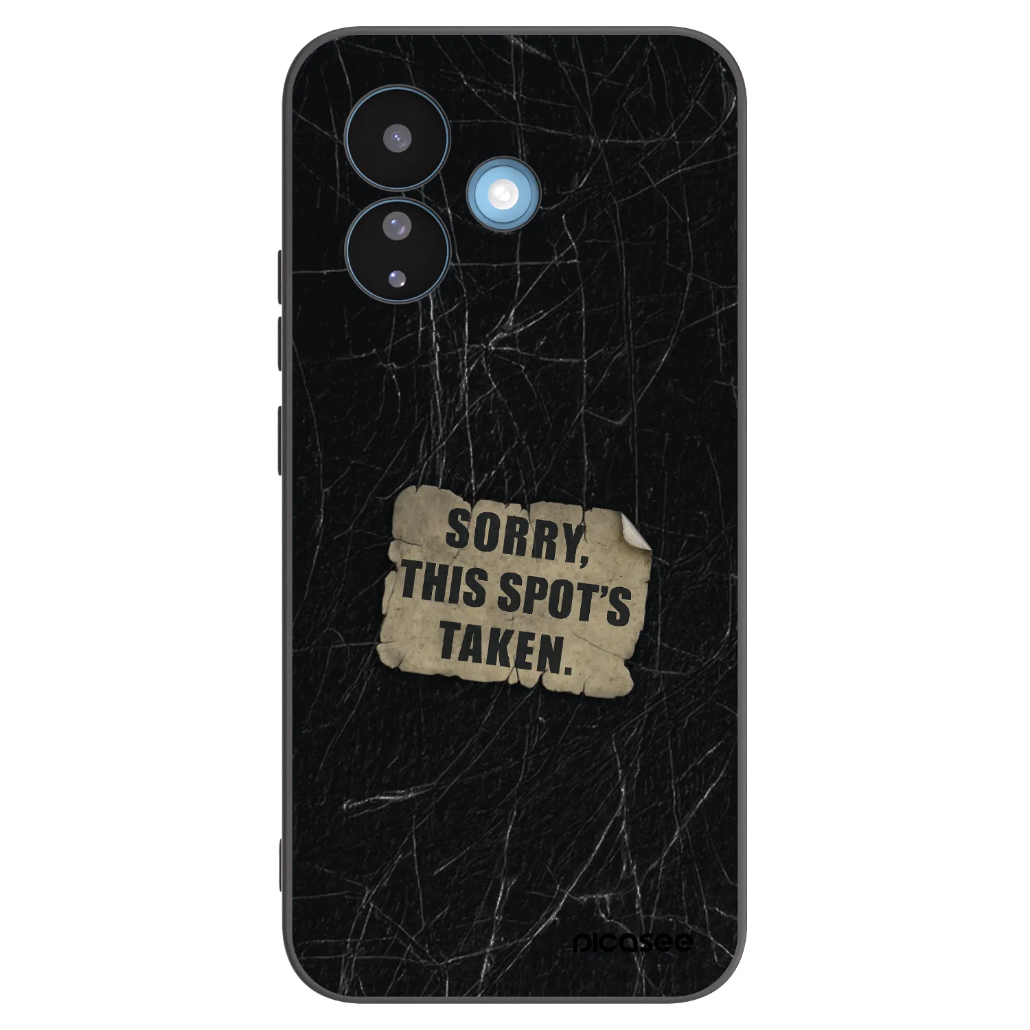 Picasee silikonski črni ovitek za Xiaomi Redmi Note 17 Pro 5G - SORRY