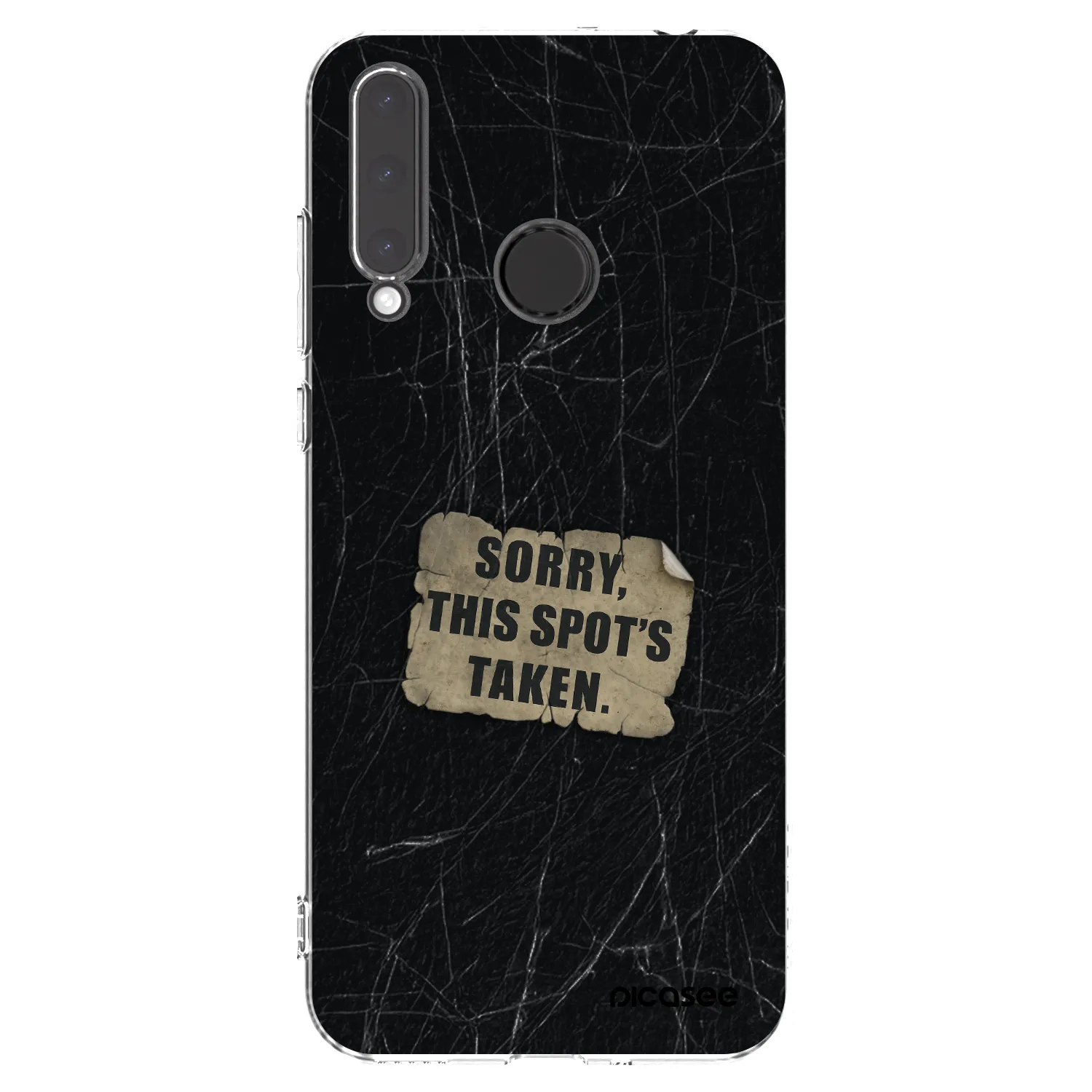 Picasee silikonski prozorni ovitek za Honor 20 Lite - SORRY