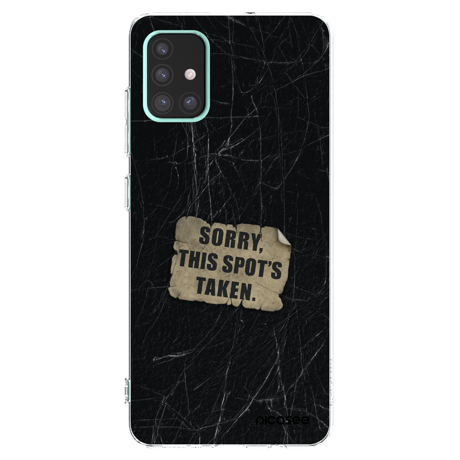 Picasee silikonski prozorni ovitek za Samsung Galaxy A51 A515F - SORRY