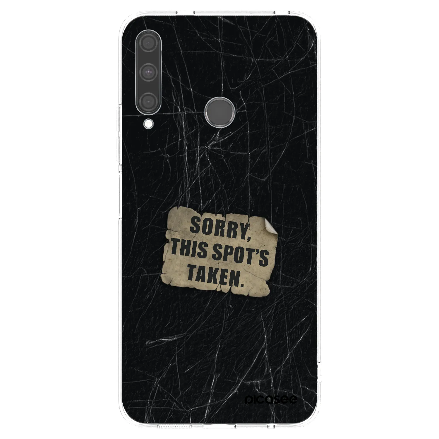 Picasee silikonski prozorni ovitek za Huawei P40 Lite E - SORRY