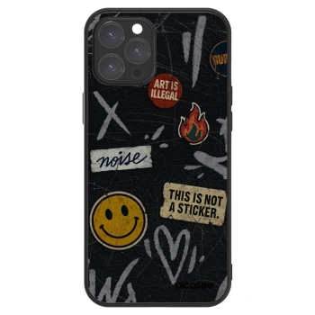 Picasee ULTIMATE CASE za Apple iPhone 12 Pro Max - STICKERS x TAGS