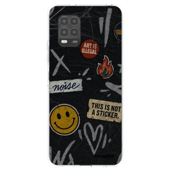 Picasee silikonski prozorni ovitek za Xiaomi Mi 10 Lite - STICKERS x TAGS