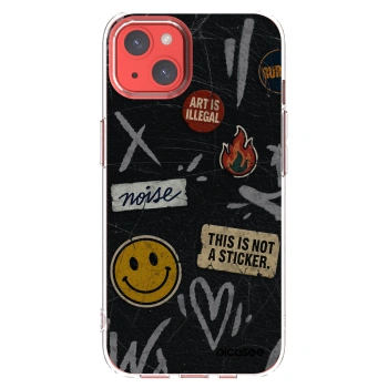 Picasee silikonski prozorni ovitek za Apple iPhone 13 - STICKERS x TAGS
