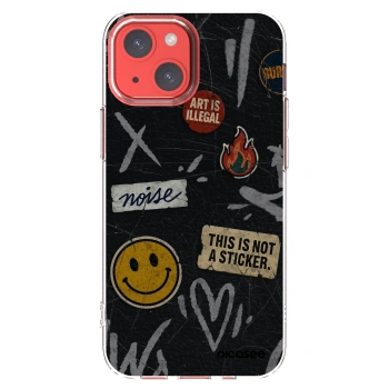 Picasee silikonski prozorni ovitek za Apple iPhone 13 mini - STICKERS x TAGS