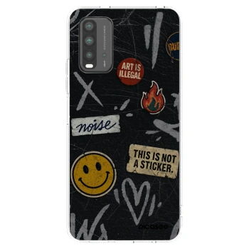 Picasee silikonski prozorni ovitek za Xiaomi Redmi 9T - STICKERS x TAGS