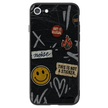 Picasee ULTIMATE CASE za Apple iPhone SE 2022 - STICKERS x TAGS