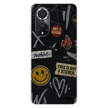 Picasee silikonski prozorni ovitek za Huawei Nova 9 SE - STICKERS x TAGS