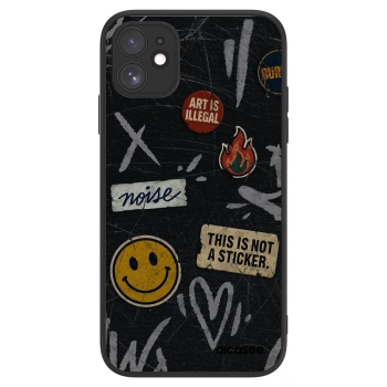 Picasee ULTIMATE CASE MagSafe za Apple iPhone 11 - STICKERS x TAGS
