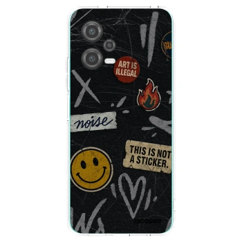 Picasee silikonski prozorni ovitek za Xiaomi Poco X5 - STICKERS x TAGS