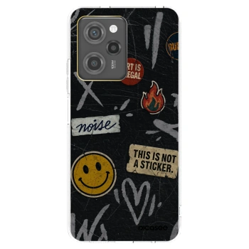 Picasee silikonski črni ovitek za Xiaomi Poco X5 Pro - STICKERS x TAGS