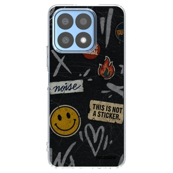 Picasee silikonski prozorni ovitek za Honor X8a - STICKERS x TAGS